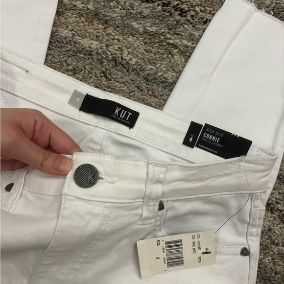 KUT From The Kloth High Rise Connie Ankle Skinny Jeans Sz 4 NWT | KUT Skinny- - Picture 8 of 13